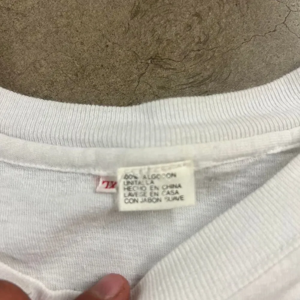 Vintage 90s Corona Beer Beach Club mens white t-shirt